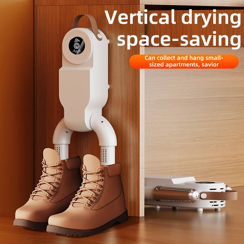HOMEFISH Intelligent Shoe Dryer Quick Drying Deodorizing Sterilizing Adjustable Timer Household Shoe Warmer And Heater