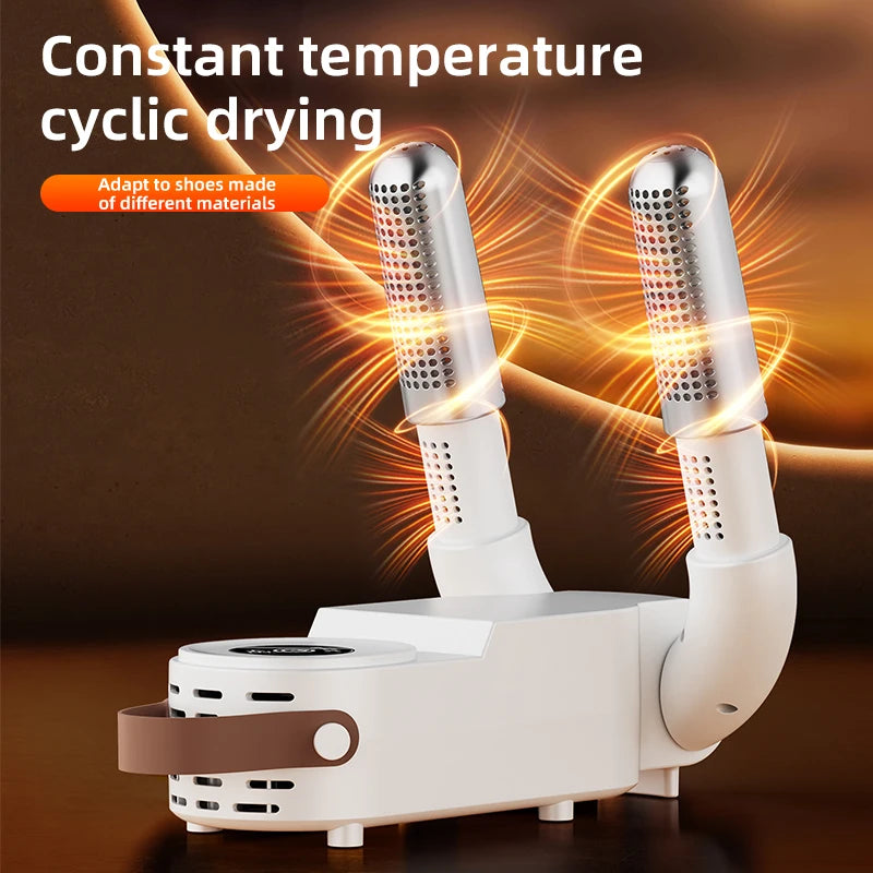 HOMEFISH Intelligent Shoe Dryer Quick Drying Deodorizing Sterilizing Adjustable Timer Household Shoe Warmer And Heater